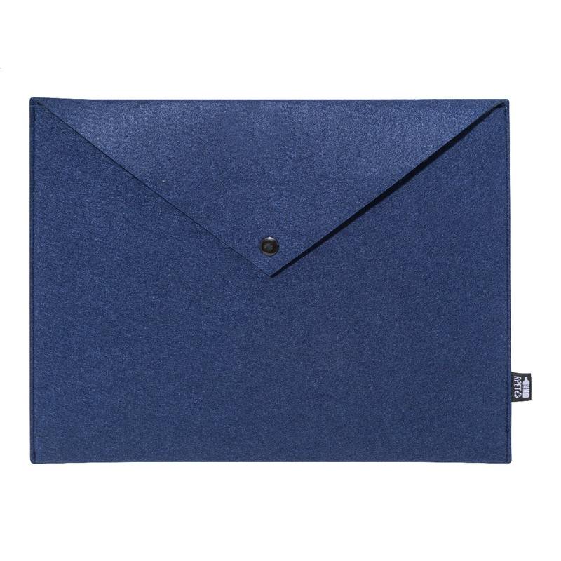 Refelt Slim taška na dokumenty z RPET, modrá Dark Refelt Slim taška na dokumenty z RPET, modrá Dark