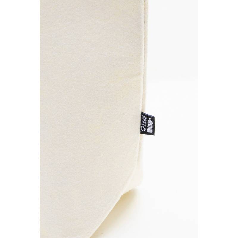 Refelt Beach plážová taška z RPET, hnědá Natural Refelt Beach plážová taška z RPET, hnědá Natural