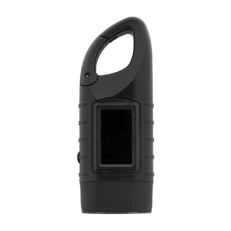 Diluto solárna dynamosvietidlo RABS, čierna Diluto solárna dynamosvietidlo RABS, čierna