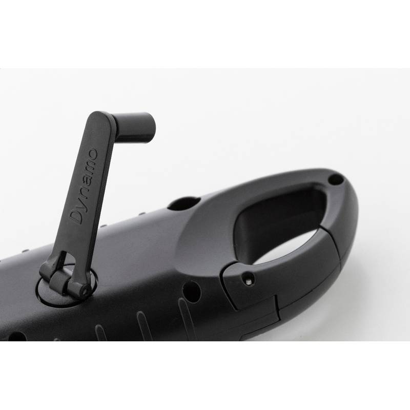 Diluto solárna dynamosvietidlo RABS, čierna Diluto solárna dynamosvietidlo RABS, čierna