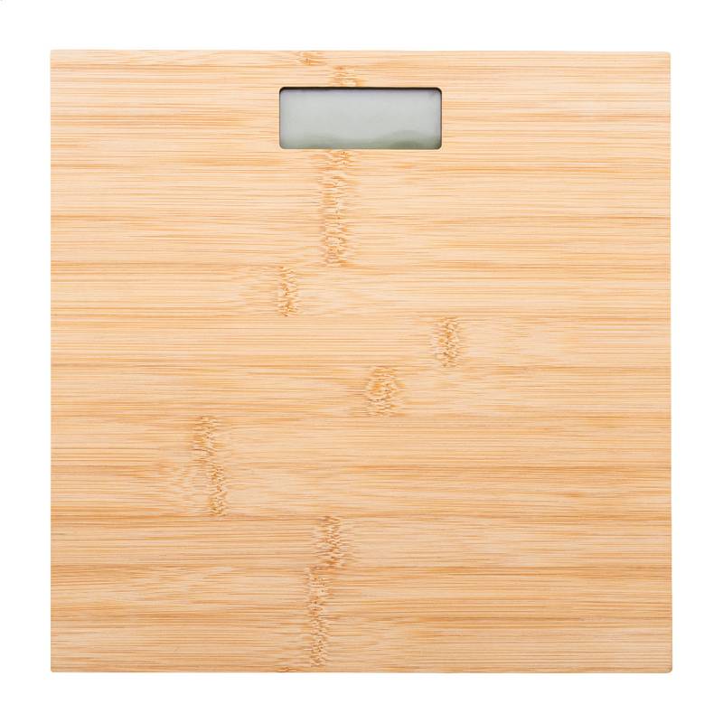 BamFit dobíjacia kúpeľňová váha, hnedá Natural BamFit dobíjacia kúpeľňová váha, hnedá Natural