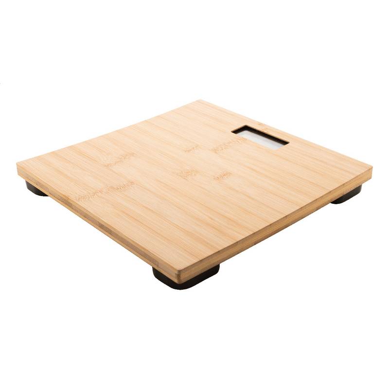 BamFit dobíjacia kúpeľňová váha, hnedá Natural BamFit dobíjacia kúpeľňová váha, hnedá Natural