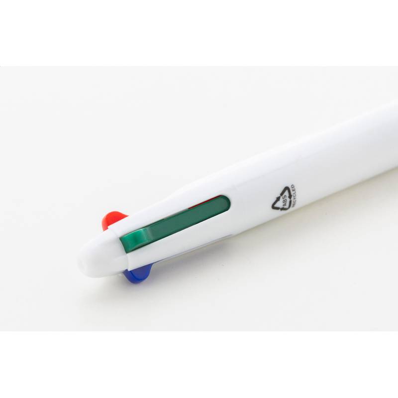 Quattro 4farebné guličkové pero RABS, biela Quattro 4farebné guličkové pero RABS, biela