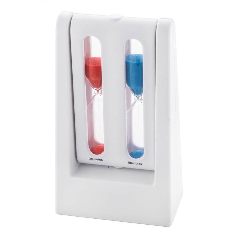 Bitemp presýpacie hodiny RABS, biela Bitemp presýpacie hodiny RABS, biela