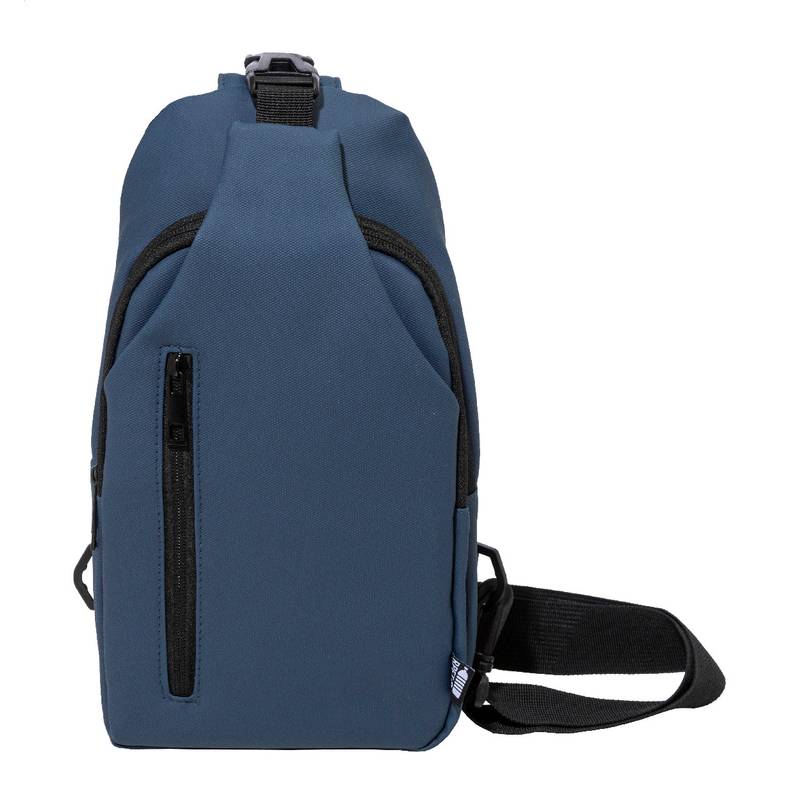 Crobud crossbody taška z RPET, modrá Dark Crobud crossbody taška z RPET, modrá Dark