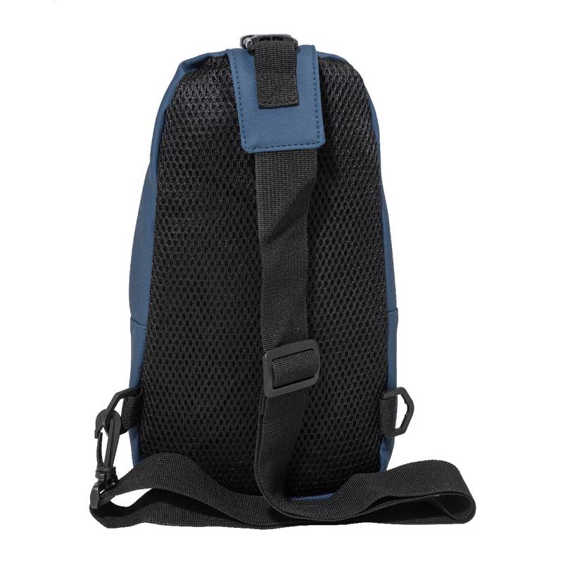 Crobud crossbody taška z RPET, modrá Dark Crobud crossbody taška z RPET, modrá Dark