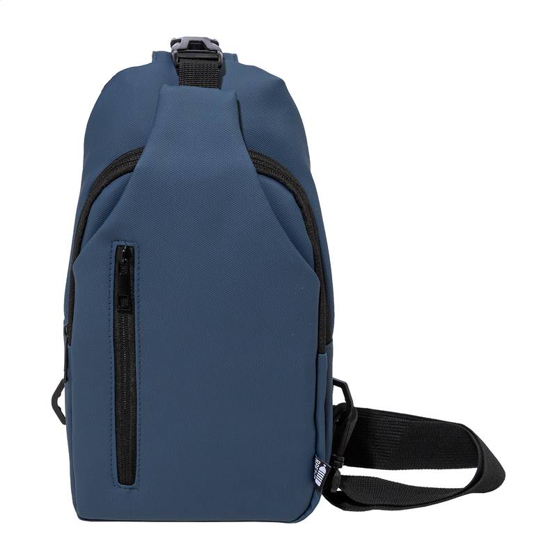 Crobud crossbody taška z RPET, modrá Dark Crobud crossbody taška z RPET, modrá Dark