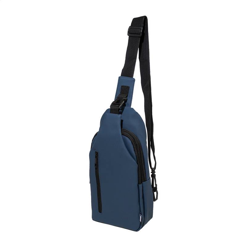 Crobud crossbody taška z RPET, modrá Dark Crobud crossbody taška z RPET, modrá Dark