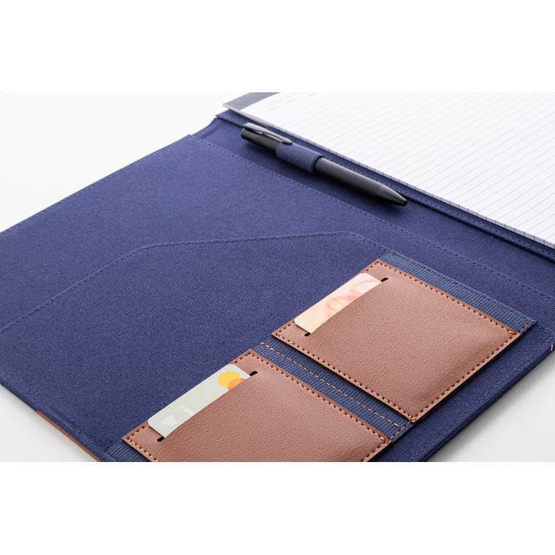 Capudo A4 složka na dokumenty z recyklovaného cavas, modrá Capudo A4 složka na dokumenty z recyklovaného cavas, modrá