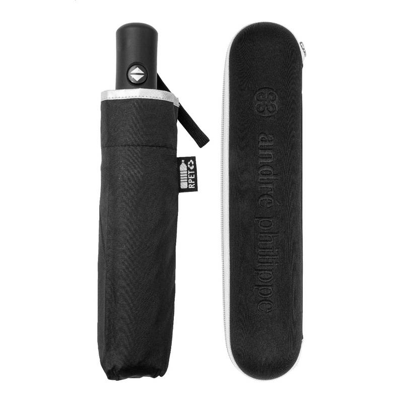 Ouragan dáždnik z RPET, čierna Ouragan dáždnik z RPET, čierna