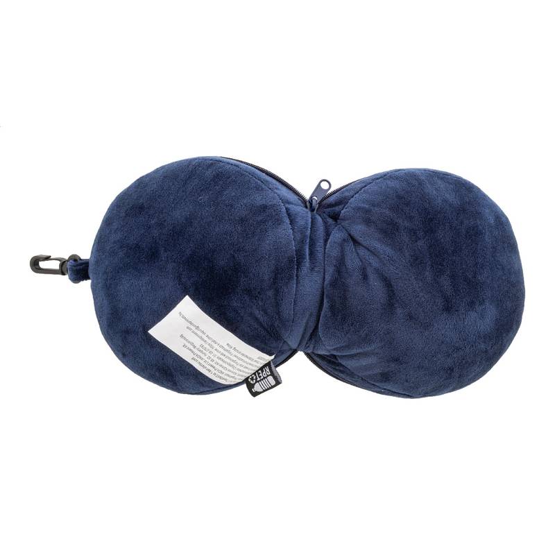 Dreamfly cestovní polštář z RPET, modrá Dark Dreamfly cestovní polštář z RPET, modrá Dark