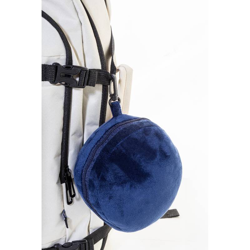 Dreamfly cestovní polštář z RPET, modrá Dark Dreamfly cestovní polštář z RPET, modrá Dark