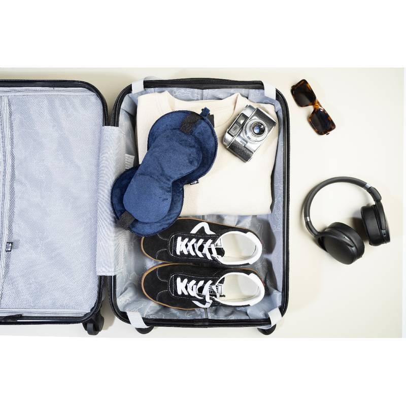 Dreamfly cestovní polštář z RPET, modrá Dark Dreamfly cestovní polštář z RPET, modrá Dark