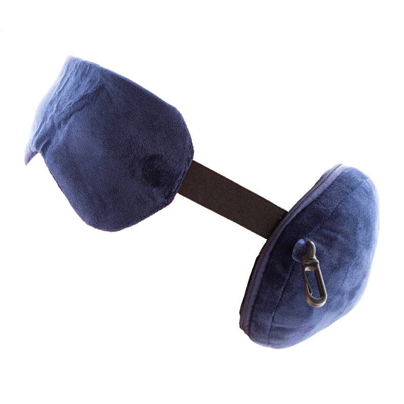 Dreamfly cestovní polštář z RPET, modrá Dark Dreamfly cestovní polštář z RPET, modrá Dark