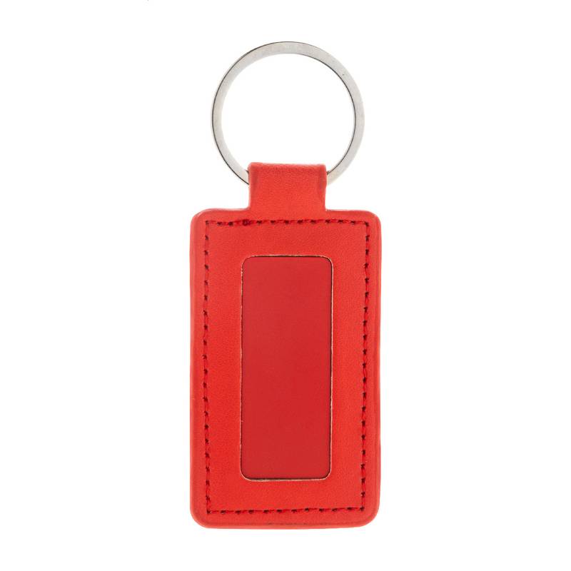 ShineKey Rect prívesok na kľúče z RPU, červená ShineKey Rect prívesok na kľúče z RPU, červená