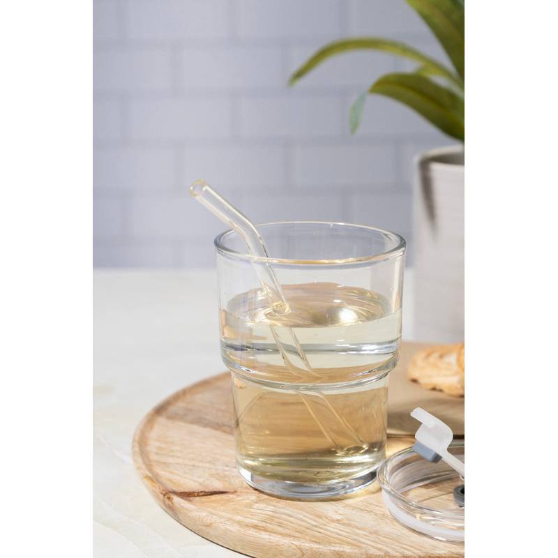 Glassip sklenený cestovný hrnček, transparentá Glassip sklenený cestovný hrnček, transparentá