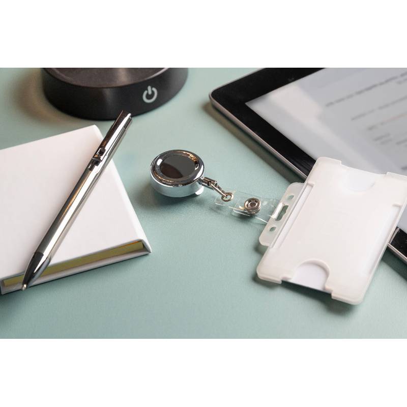 Backstage držák na ski pass, šedá Silver Backstage držák na ski pass, šedá Silver