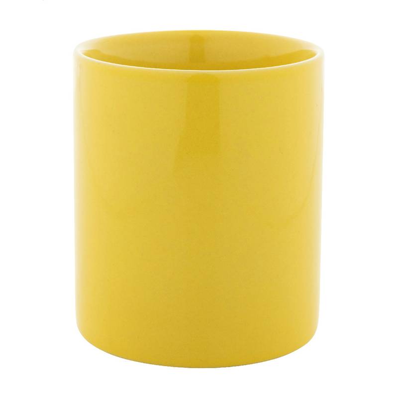 Kolomu farebný keramický hrnček, žltá Kolomu farebný keramický hrnček, žltá