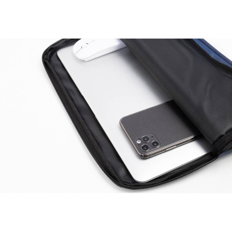 Reptop taška na notebook z RPET, modrá Dark Reptop taška na notebook z RPET, modrá Dark