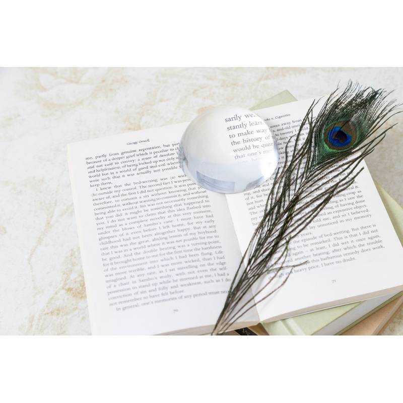 Hemisphere těžítko na papír, transparentní Hemisphere těžítko na papír, transparentní