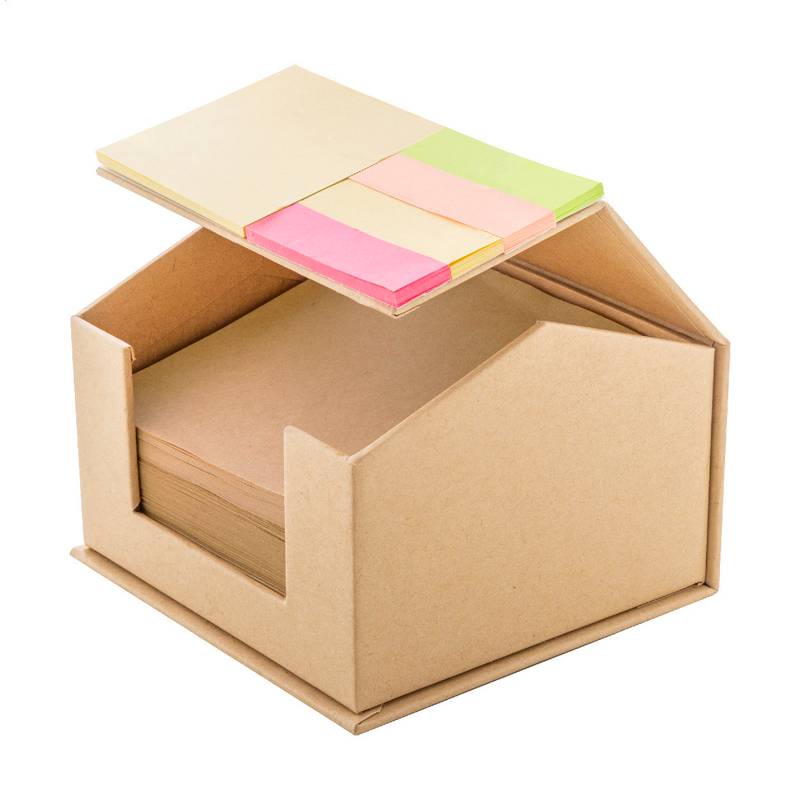 Hutnot dávkovač poznámkových bloků, hnědá Natural Hutnot dávkovač poznámkových bloků, hnědá Natural