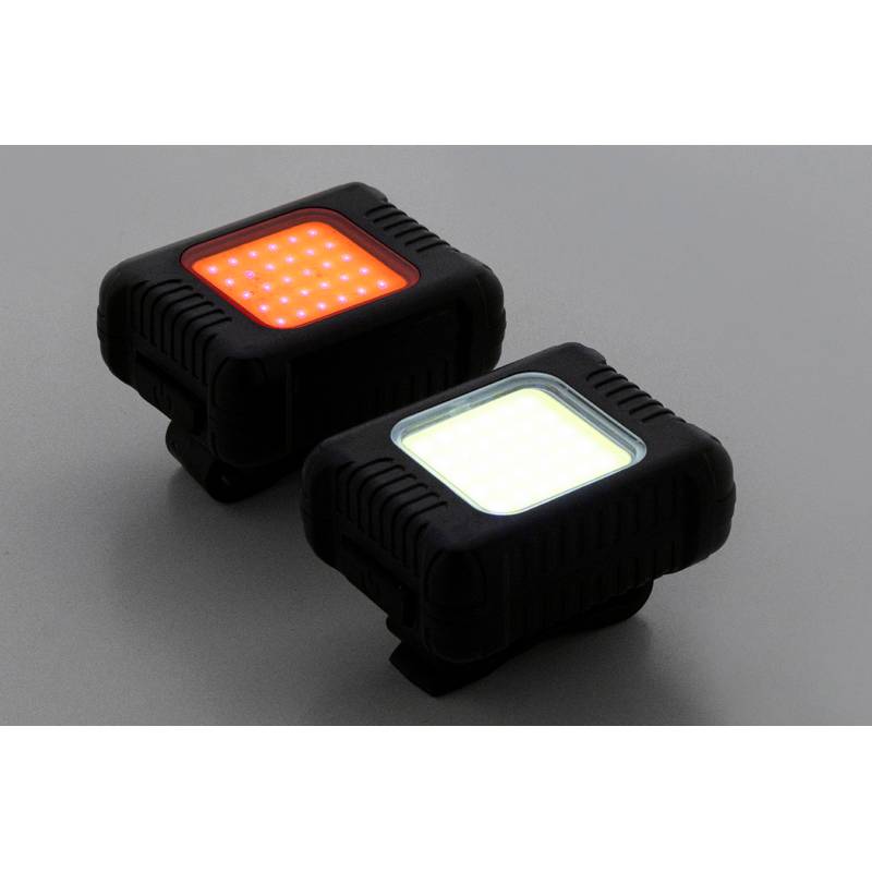 Cobik sada dobíjacích svetiel na bicykel, čierna Cobik sada dobíjacích svetiel na bicykel, čierna