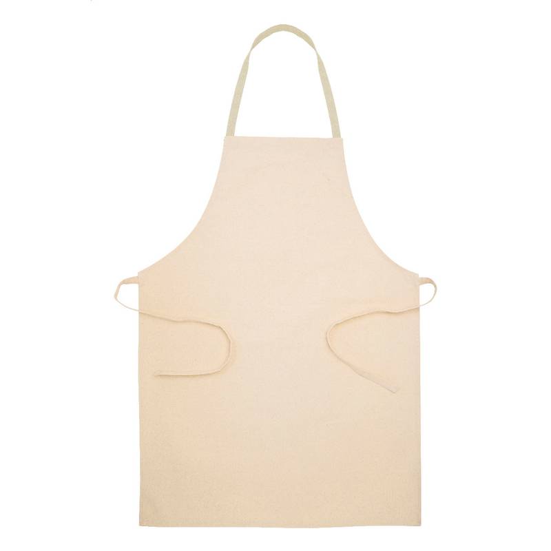 Commis bavlnená zástera, hnedá Natural Commis bavlnená zástera, hnedá Natural