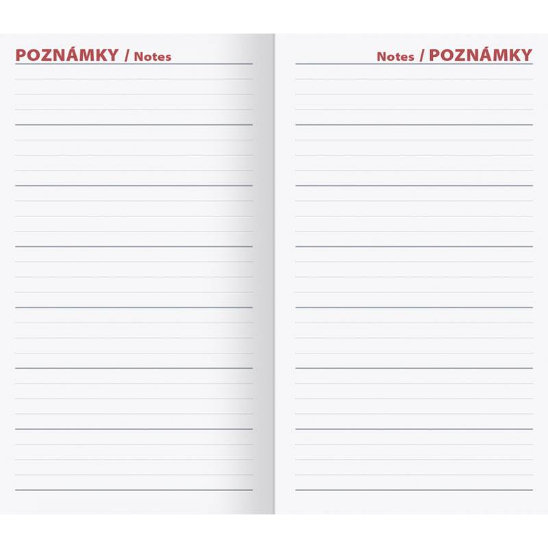 Minidiár týždenný 2026 - modrý Minidiár týždenný 2026 - modrý