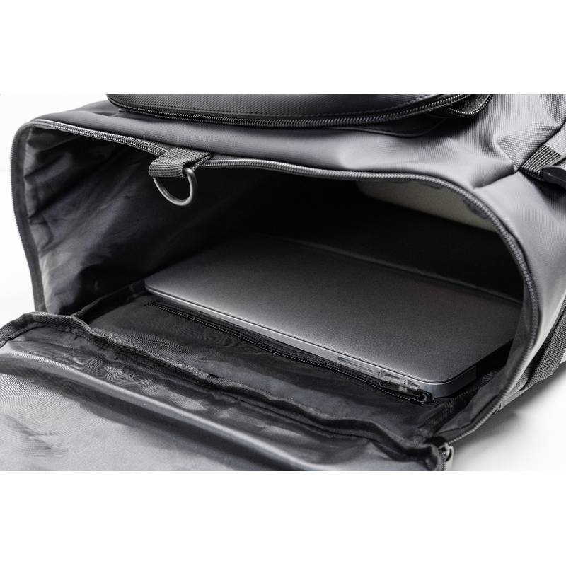 Messner batoh z RPET, černá Messner batoh z RPET, černá