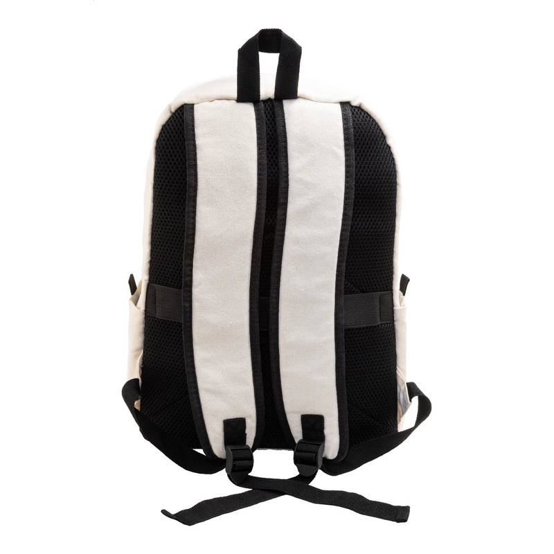 Recabak batoh z recyklovaného plátna, hnedá Natural Recabak batoh z recyklovaného plátna, hnedá Natural