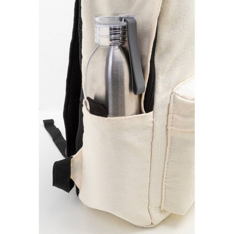 Recabak batoh z recyklovaného plátna, hnedá Natural Recabak batoh z recyklovaného plátna, hnedá Natural