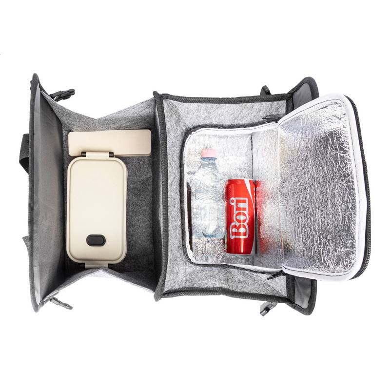 Refelt Ride organizér do kufra z RPET, sivá Refelt Ride organizér do kufra z RPET, sivá