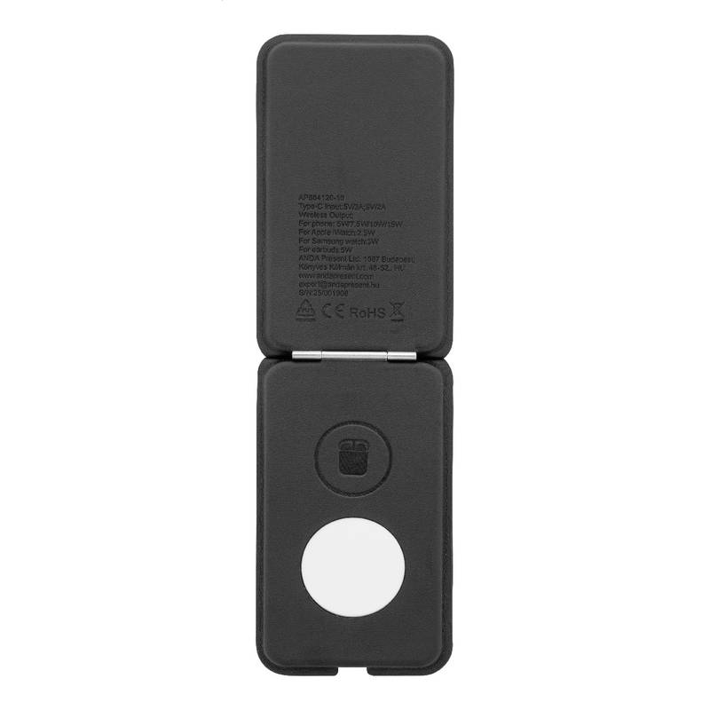 LuxCharge Stand držiak na mobil RPU, bezdrôtová nabíjačka, čierna LuxCharge Stand držiak na mobil RPU, bezdrôtová nabíjačka, čierna