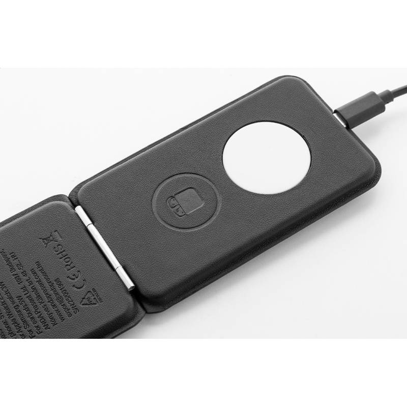 LuxCharge Stand držiak na mobil RPU, bezdrôtová nabíjačka, čierna LuxCharge Stand držiak na mobil RPU, bezdrôtová nabíjačka, čierna