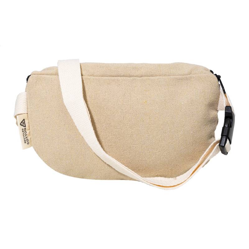 Rekan Hip ľadvinka z recyklovaného plátna, hnedá Natural Rekan Hip ľadvinka z recyklovaného plátna, hnedá Natural