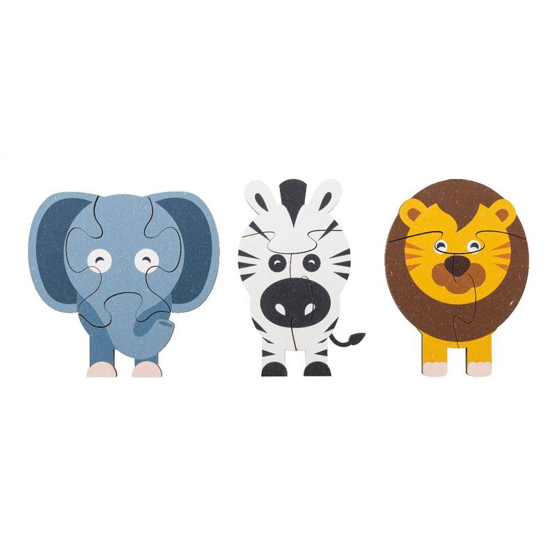 Zoofrik puzzle hra, zvieratá, viacfarebná Zoofrik puzzle hra, zvieratá, viacfarebná