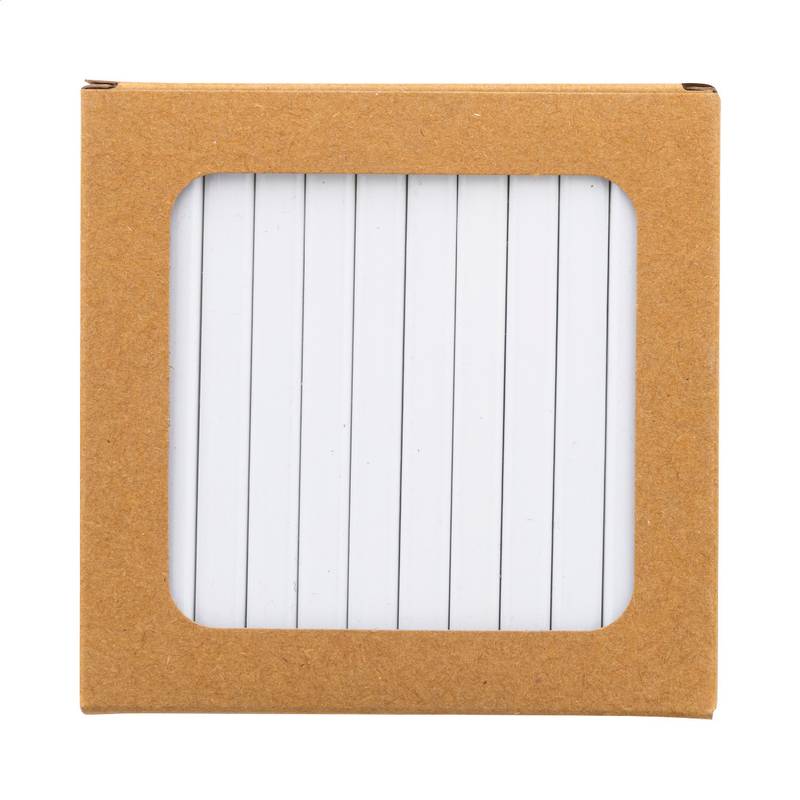 Printcil súprava 12 ceruziek, biela Printcil súprava 12 ceruziek, biela