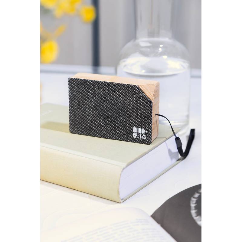 SolBeat solárny bezdrôtový reproduktor, čierna SolBeat solárny bezdrôtový reproduktor, čierna