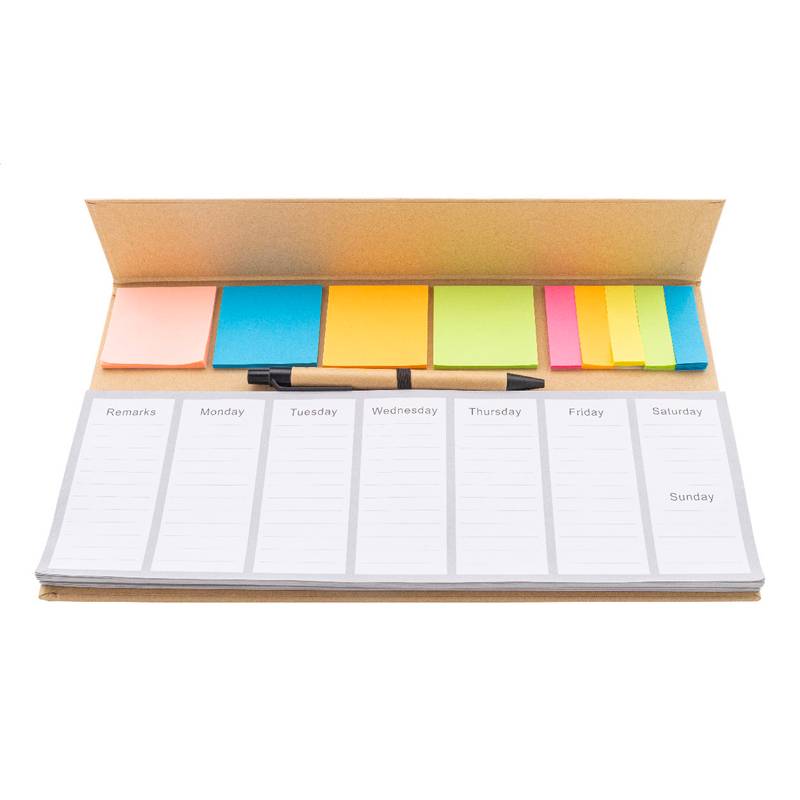 Weeknot týždenný stolný diár, hnedá Natural Weeknot týždenný stolný diár, hnedá Natural