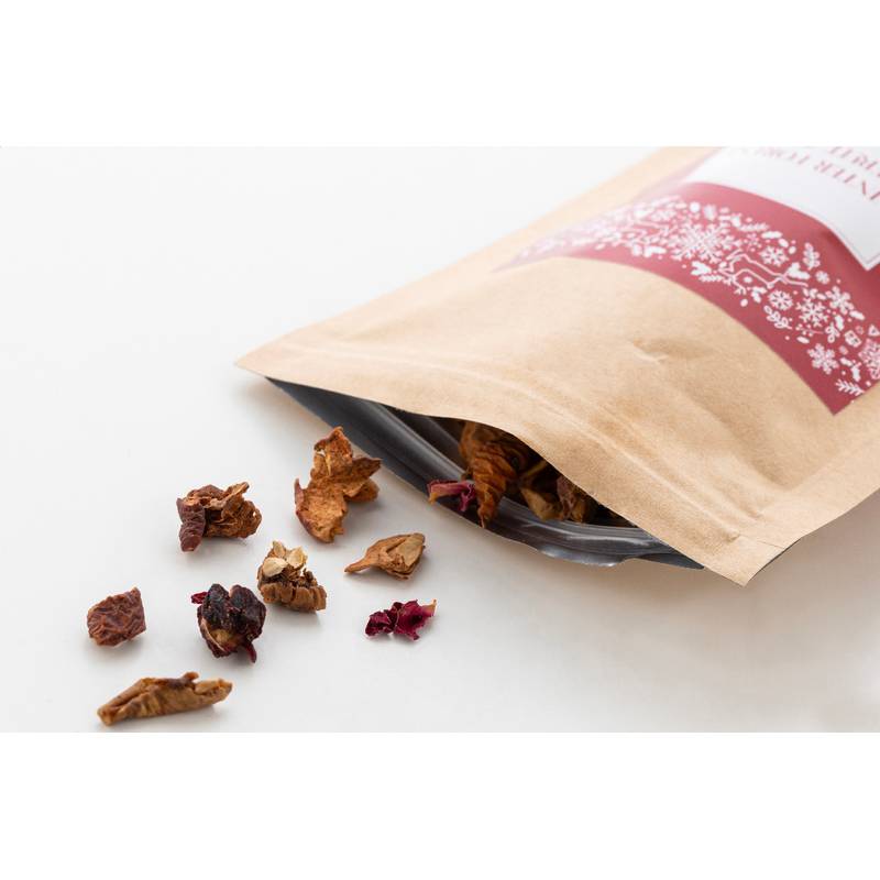 Snowberry zimní čaj z lesního ovoce, 40g, hnědá Natural Snowberry zimní čaj z lesního ovoce, 40g, hnědá Natural