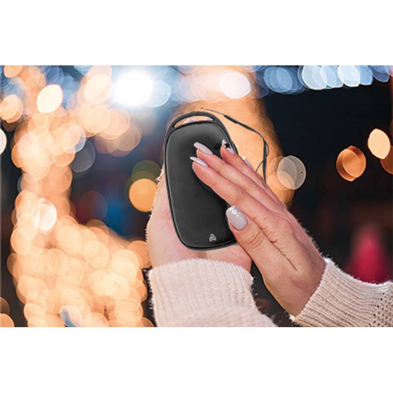 PowerPalm power banka s ohrievačom rúk, čierna PowerPalm power banka s ohrievačom rúk, čierna