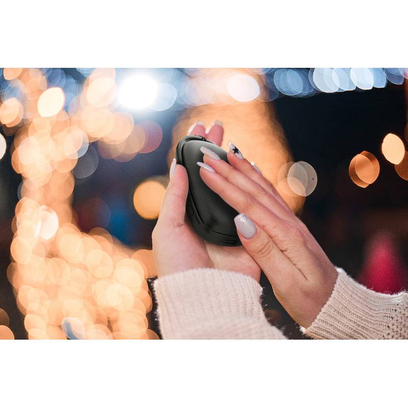 PowerPalm power banka s ohrievačom rúk, čierna PowerPalm power banka s ohrievačom rúk, čierna