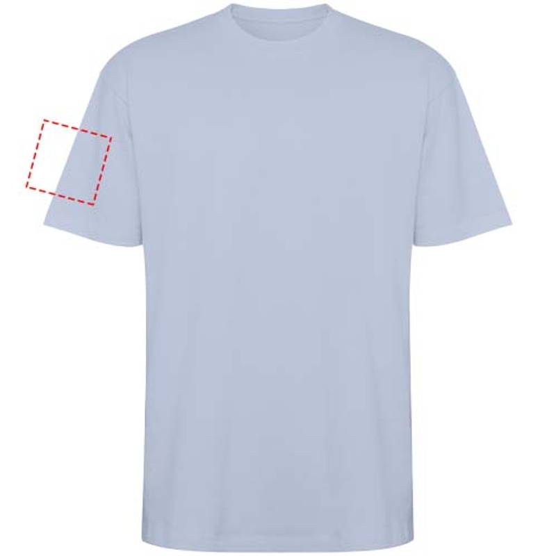 Unisex tričko Bull s krátkym rukávom, nadmerná veľkosť, biela, S Unisex tričko Bull s krátkym rukávom, nadmerná veľkosť, biela, S