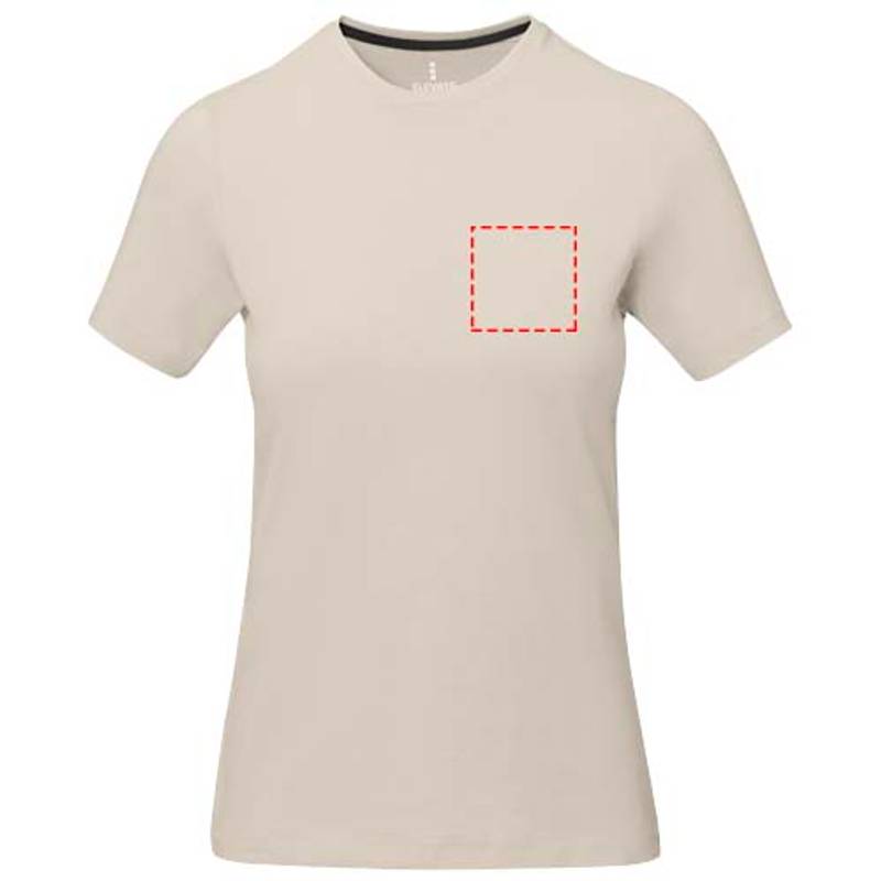 Dámske tričko Nanaimo s krátkym rukávom, hnedá Sandstone, XS Dámske tričko Nanaimo s krátkym rukávom, hnedá Sandstone, XS