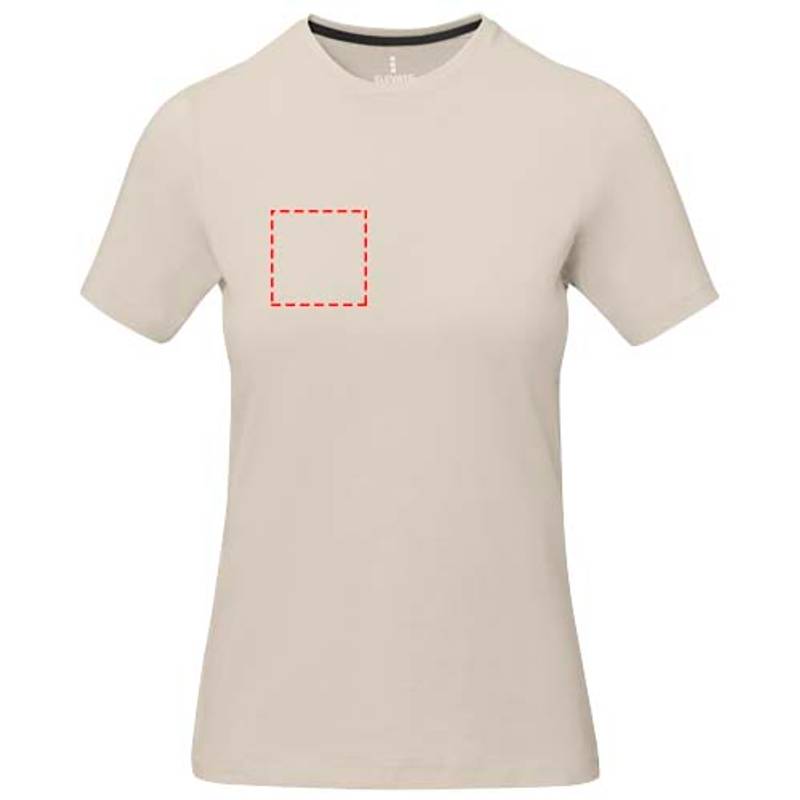 Dámske tričko Nanaimo s krátkym rukávom, hnedá Sandstone, XS Dámske tričko Nanaimo s krátkym rukávom, hnedá Sandstone, XS