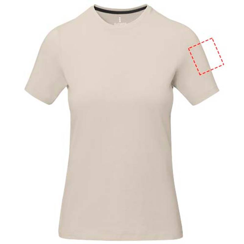 Dámske tričko Nanaimo s krátkym rukávom, hnedá Sandstone, XS Dámske tričko Nanaimo s krátkym rukávom, hnedá Sandstone, XS