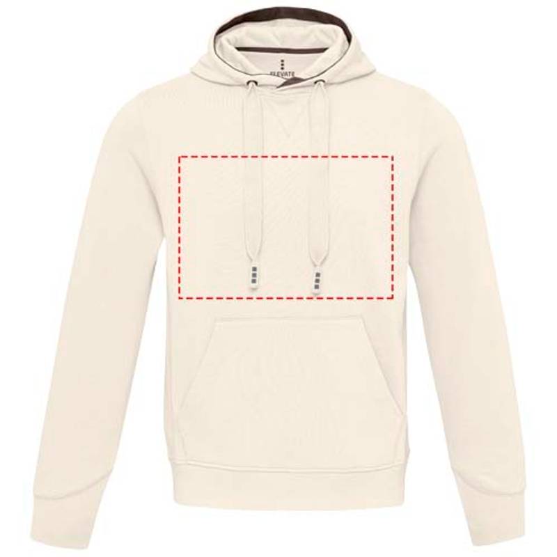 Unisex mikina s kapucňou Laguna, hnedá Sandstone, XXS Unisex mikina s kapucňou Laguna, hnedá Sandstone, XXS