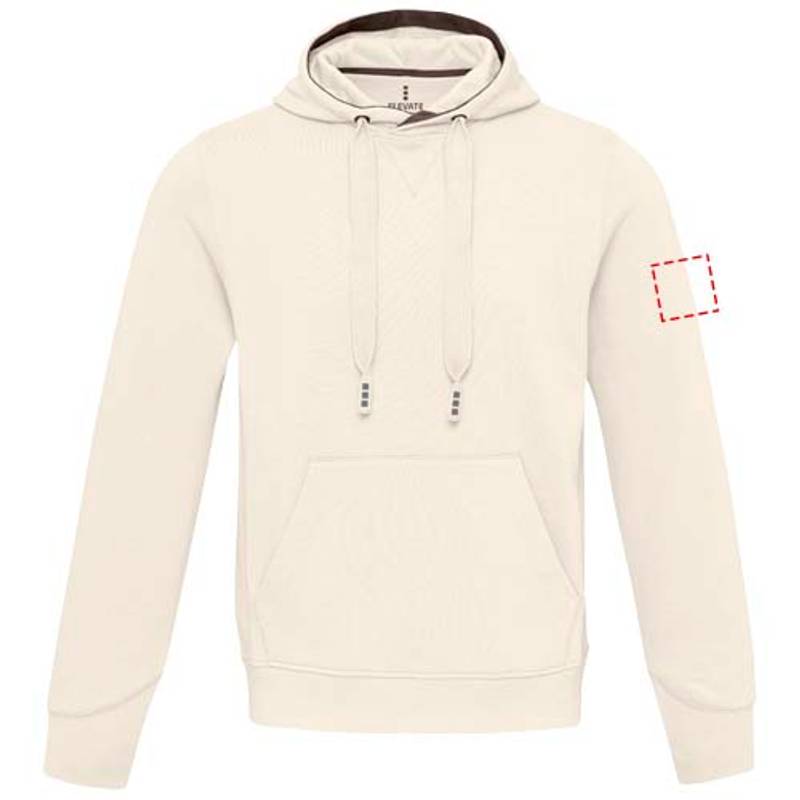 Unisex mikina s kapucňou Laguna, hnedá Sandstone, XXS Unisex mikina s kapucňou Laguna, hnedá Sandstone, XXS