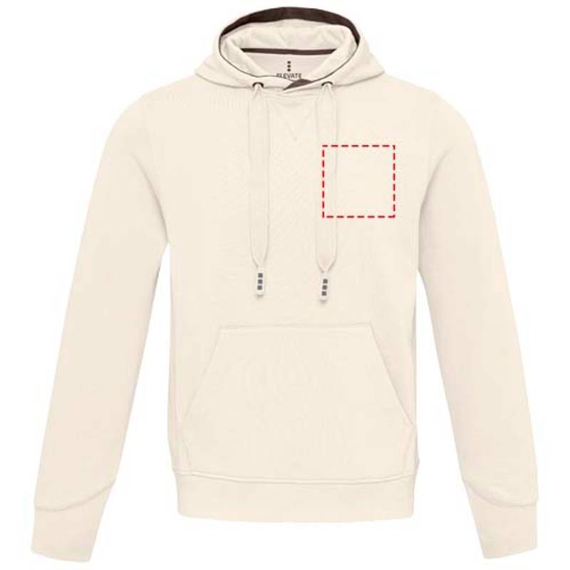 Unisex mikina s kapucňou Laguna, hnedá Sandstone, XXS Unisex mikina s kapucňou Laguna, hnedá Sandstone, XXS