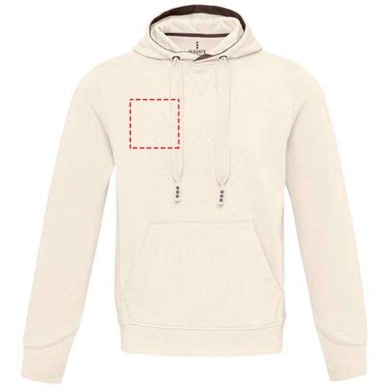 Unisex mikina s kapucňou Laguna, hnedá Sandstone, XXS Unisex mikina s kapucňou Laguna, hnedá Sandstone, XXS